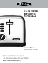 Bella 2 Slice Toaster Owner's manual