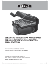 Bella Square Rotating Waffle Maker Owner's manual
