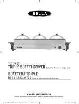 Bella BUFETERA TRIPLE Owner's manual