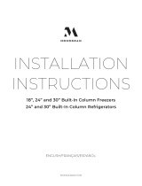 Monogram ZIF181NPNII Installation guide