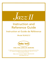 Baby Lock Jazz II Operating instructions