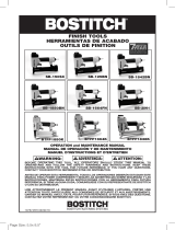 Bostitch BTFP1664K User manual