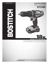 Bostitch Cordless Drill BTC400LB User manual