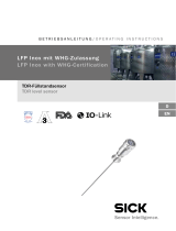 SICK LFP Inox mit WHG-Zulassung TDR-Füllstandsensor Operating instructions