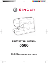 SINGER 5560 Owner's manual
