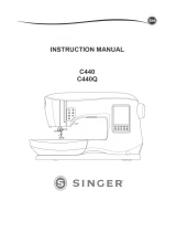 SINGER C440Q Owner's manual