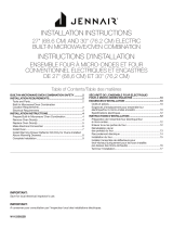 Jenn-Air JMW2430I Installation guide