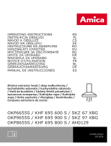 Amica KHF 695 800 S User manual