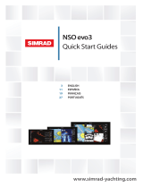 Simrad NSO evo3 Quick start guide