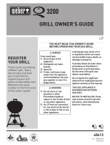 Weber Q 3200 LP Titanium User manual