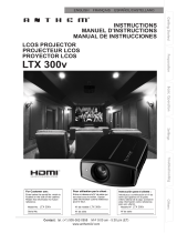 Anthem LTX 300v User manual