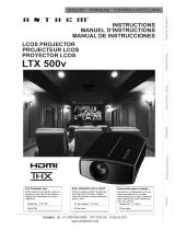 Anthem LTX 500v User manual