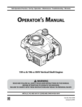 Troy-Bilt 25B262J710 Owner's manual