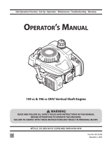 Cub Cadet 12AM2MR766 Owner's manual