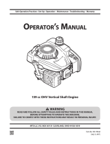 Cub Cadet 12ACP2J6710 Owner's manual