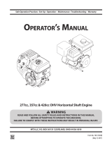 Cub Cadet 31AH5EVW710 User manual