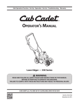 Cub Cadet 25B55SD710 User manual