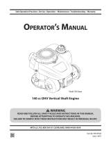 Cub Cadet 25B55SD710 User manual