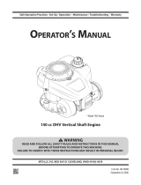 Cub Cadet 25B55SD710 User manual