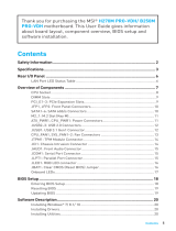 MSI MS-7A70 v2.0 Owner's manual