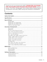 MSI B360M PRO-VD Owner's manual