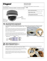 Legrand Exterior IP Dome Camera - CM7020 Installation guide