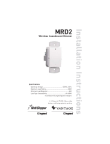 Legrand MRD2 Wireless Incandescent Dimmer Installation guide