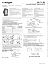 Legrand HDFM-8A Two-wire Fluorescent Multi-way Paddle Dimmer (Tri-Lingual) Installation guide