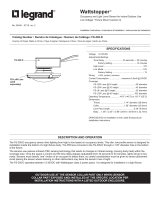 Legrand FS-305-D High/Low Occupancy and Light Level Sensor Installation guide