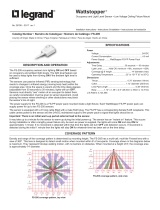 Legrand FS-205 Low Voltage PIR Fixture Integrated Occupancy Sensor Operating instructions