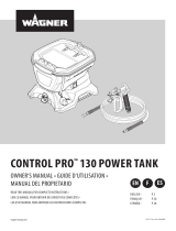 WAGNER Control Pro 130 Power Tank Owner's manual