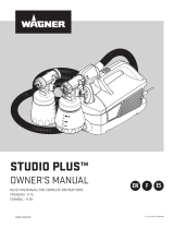 WAGNER Studio Plus Sprayer User manual