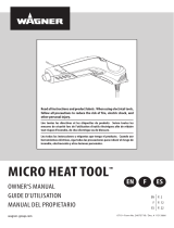 WAGNER FURNO Micro Heat Gun Owner's manual