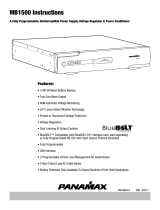 Panamax MB1500 User manual
