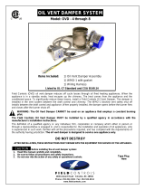 FIELD CONTROLS OVD 4"-8" Oil Vent Damper System User manual