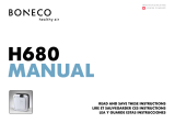 Boneco H680 User manual