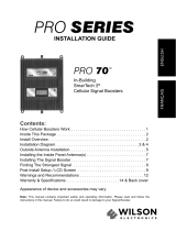 WilsonPro Pro 70 (75Ω) Installation guide