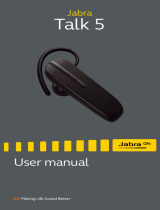 Jabra Talk 5 User manual