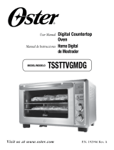 Oster TSSTTVGMDG Operating instructions