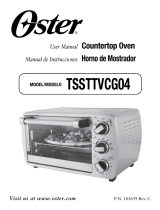 Oster TSSTTVCGBK User manual