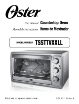 Oster TSSTTVXXLL Owner's manual