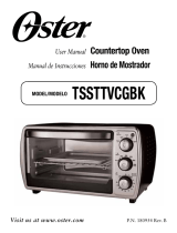 Oster TSSTTVCGBK Operating instructions