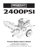 Generac Portable Products 2400PSI Owner's manual