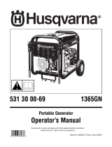 Husqvarna 1365GN User manual