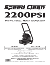 Simplicity SpeedClean 020239-0 Owner's manual