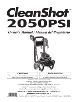 Briggs & Stratton CleanShot 020244-1 User manual