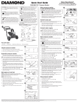 Simplicity QUICK START QUIDE DIAMOND PRESSURE WASHER MODEL- 020307-1 Quick Start