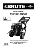 Simplicity OPERATOR'S MANUAL 3400@2.8 BRUTE PRESSURE WASHER MODEL 020459-0 User manual