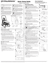 Simplicity QUICK SETUP GUIDE 2400@2.0 MURRAY PRESSURE WASHER MODEL- 020456-0 Installation guide