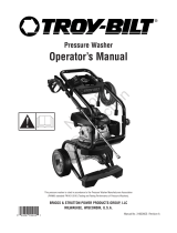 Simplicity OPERATOR'S MANUAL 3000@2.7 TROY-BILT PRESSURE WASHER MODEL 020489-00 User manual